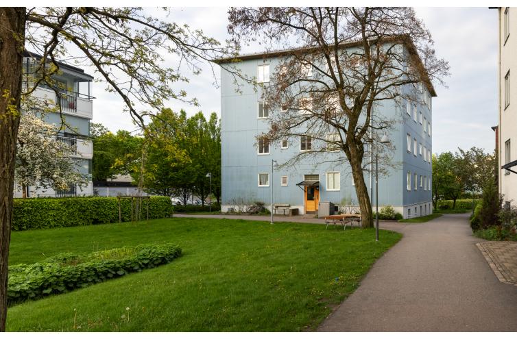 Visar fastigheten med adress Blidvädersgatan 13 