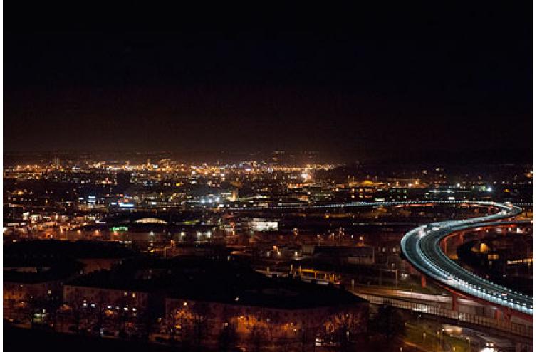 Utsikt från Nordåsgatan