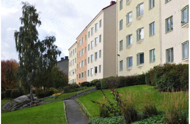 Bild från fastigheterna Ulfsparregatan och Snoilskygatan