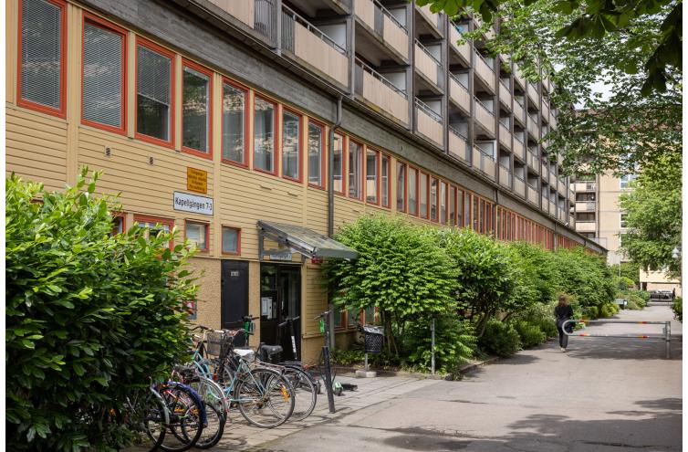 Ingången till Kapellgången 7