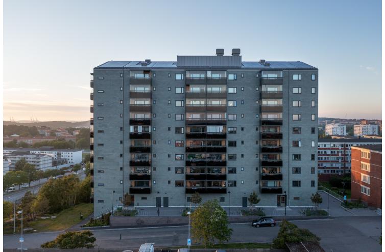 Bilden visar fastigheten med adress Briljantgatan 50B och 50C