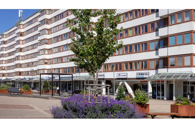 Bilden visar Friskväderstorget 2-8 