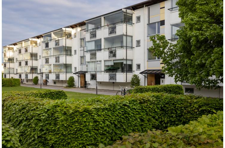 Visar fastigheten med adress Blidvädersgatan 27 A-E