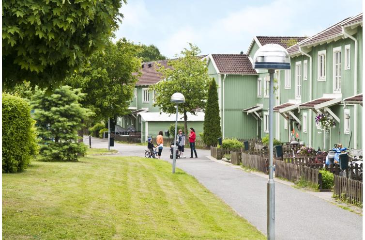 Äldre fasad före renovering